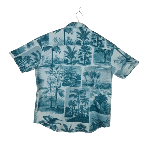 NWOT RSVLTS Men's 2XL Litho Palms Kunuflex All Over Print Short Sleeve - Picture 3 of 10